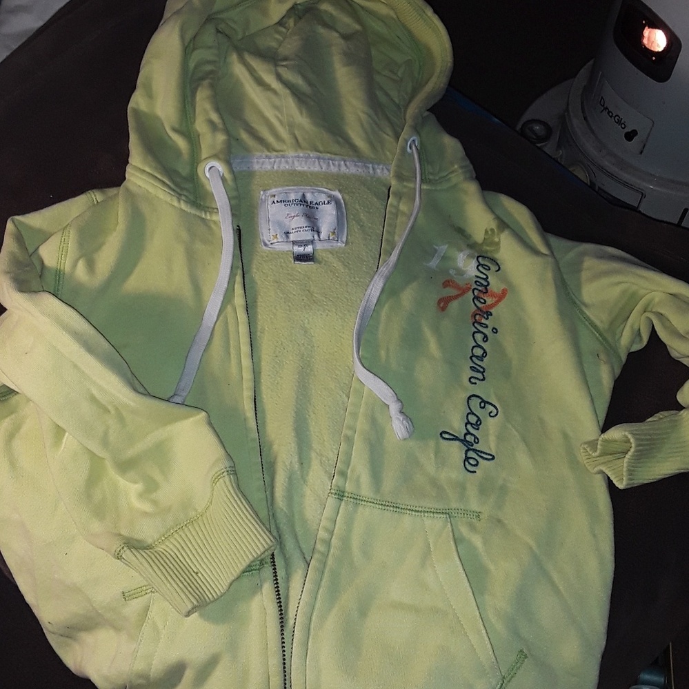 Light green, small American eagle jacket